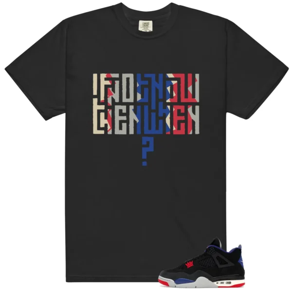 Air Jordan 4 Rare Air Style T-shirt Motivational Graphic