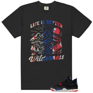 Wilderness Tee - Perfect with Air Jordan 4 Rare Air