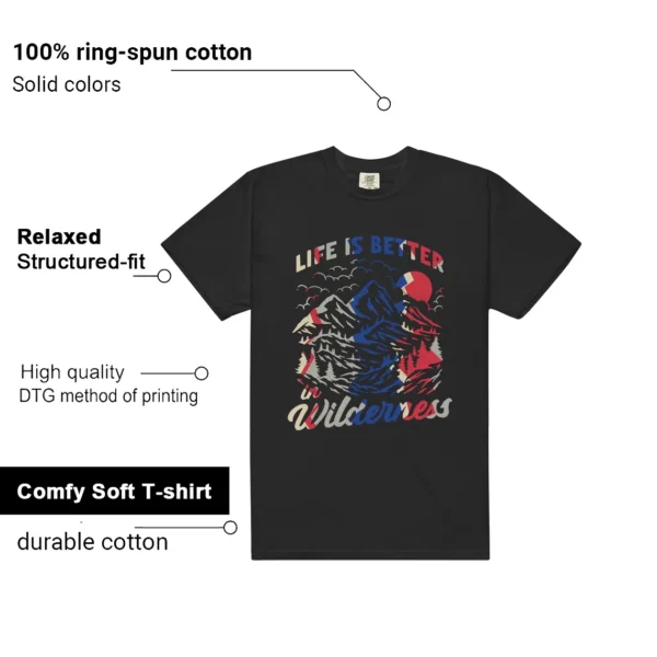 Wilderness Tee - Perfect with Air Jordan 4 Rare Air Features