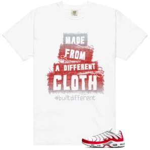 Built Different Tee for Air Max Plus University Red