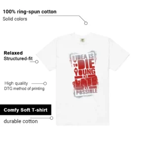 Die Young MatchShirt to Style Air Max Plus University Red Features