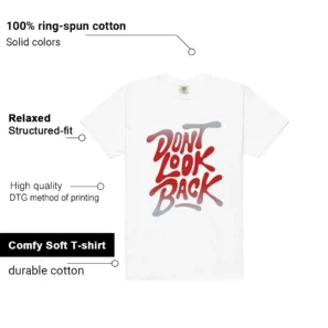 Air Max Plus University Red Matching: Don't Look Back Shirt Features