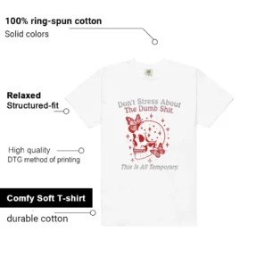 Style Air Max Plus University Red With This Don't Stress TShirt Features