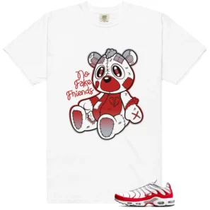 Fake Friends Tee for Air Max Plus University Red Fans