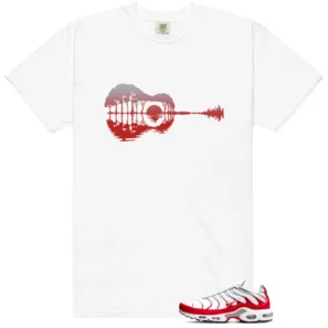 Guitar Shirt for Air Max Plus University Red Sneaker