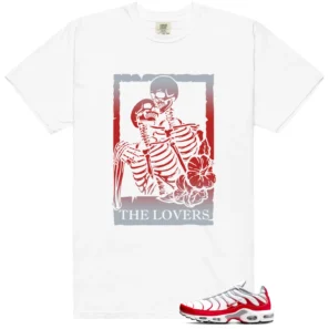 Lovers Tee for Air Max Plus University Red Sneakers