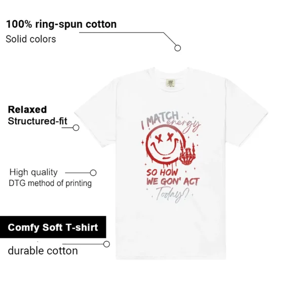 Air Max Plus University Red Matching Tee Shirt - Match Energy Features