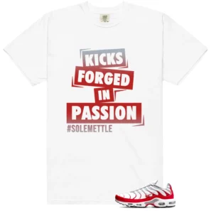 Passion Kicks Tee - Perfect Match for Air Max Plus University Red