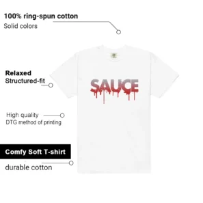 Sauce Tee to Match Your Air Max Plus University Red Features