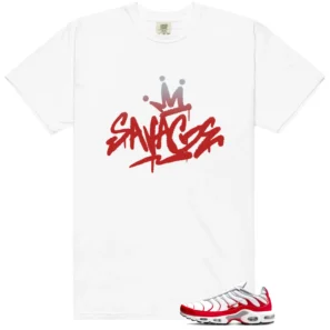 Savage Style Shirt for Air Max Plus University Red Lovers