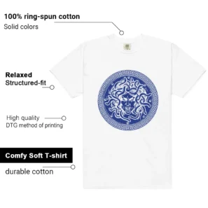 Medusa Tee for Blueberry 12s Game Royal Kicks - Additional View - Blueberry 12s Game Royal Matching Tee