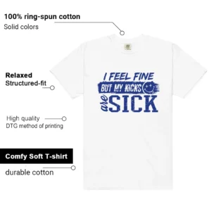 Blueberry 12s Game Royal Match: Sick Kicks Shirt - Additional View - Blueberry 12s Game Royal Matching Tee