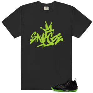 Savage Style Shirt for Foamposite Volt Black Air One Lovers - Foamposite Volt Black Air One Matching T-Shirt