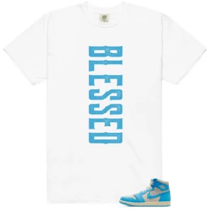 Blessed Tee | Jordan 1 UNC Reimagined Match shirt