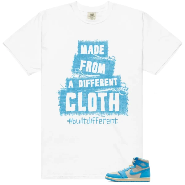 Built Different Tee for Jordan 1 UNC Reimagined