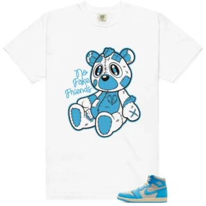Fake Friends Tee for Jordan 1 UNC Reimagined Fans