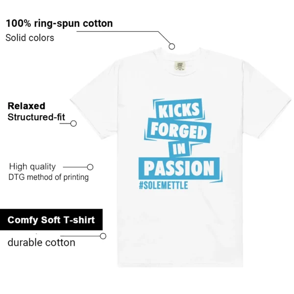 Passion Kicks Tee - Perfect Match for Jordan 1 UNC Reimagined Features