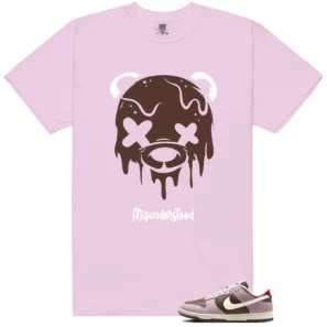 Neapolitan Dunks Matching Tee - Drippy Bear Graphic - Neapolitan Dunks Matching T-Shirt