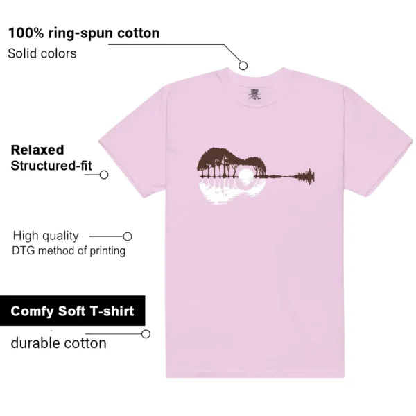 Guitar Shirt for Neapolitan Dunks Sneaker - Additional View - Neapolitan Dunks Matching Tee