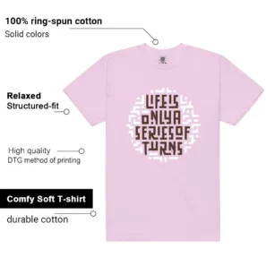 Neapolitan Dunks Sneaker Tee Life Turns - Additional View - Neapolitan Dunks Matching Tee