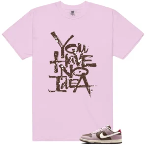 You Have No Idea Tshirt to Match Neapolitan Dunks Outfit - Neapolitan Dunks Matching T-Shirt