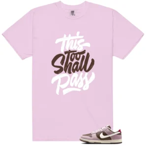 Neapolitan Dunks Sneaker Tee This Too Shall Pass - Neapolitan Dunks Matching T-Shirt