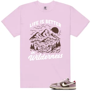 Wilderness Tee - Perfect with Neapolitan Dunks - Neapolitan Dunks Matching T-Shirt