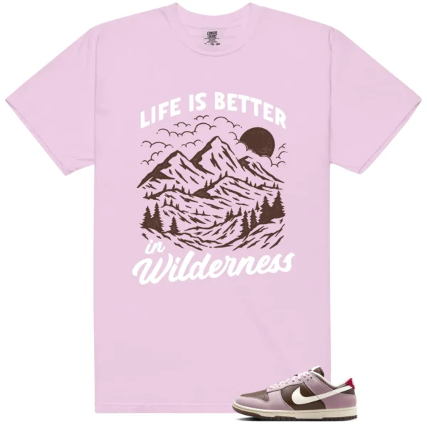 Wilderness Tee - Perfect with Neapolitan Dunks - Neapolitan Dunks Matching T-Shirt
