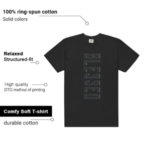 Blessed Tee | New Black Cat 3s 2025 Match shirt - Additional View - New Black Cat 3s 2025 Matching Tee