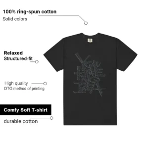 You Have No Idea Tshirt to Match New Black Cat 3s 2025 Outfit - Additional View - New Black Cat 3s 2025 Matching Tee