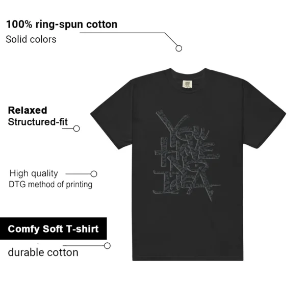 You Have No Idea Tshirt to Match New Black Cat 3s 2025 Outfit - Additional View - New Black Cat 3s 2025 Matching Tee