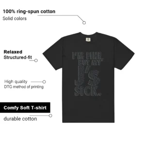 New Black Cat 3s 2025 Match | Sick J's Shirt - Additional View - New Black Cat 3s 2025 Matching Tee