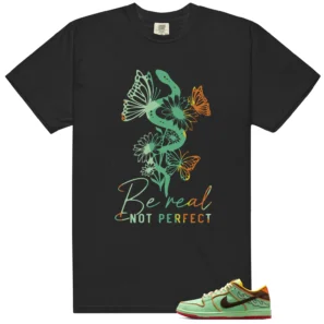 Be Real Tee to Match Nike SB Dunk Low Tourmaline