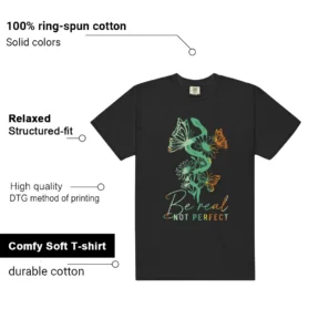 Be Real Tee to Match Nike SB Dunk Low Tourmaline Features
