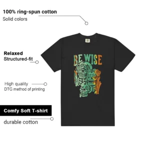 Nike SB Dunk Low Tourmaline 'Be Wise' Matching Shirt Features