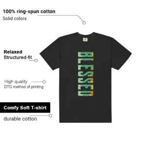 Blessed Tee | Nike SB Dunk Low Tourmaline Match shirt Features
