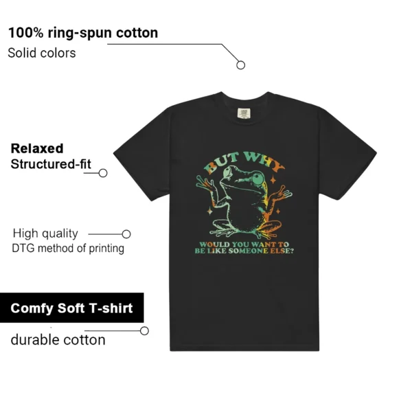 Funny But Why Shirt for Nike SB Dunk Low Tourmaline Features