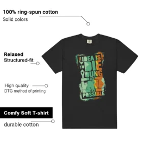 Die Young MatchShirt to Style Nike SB Dunk Low Tourmaline Features