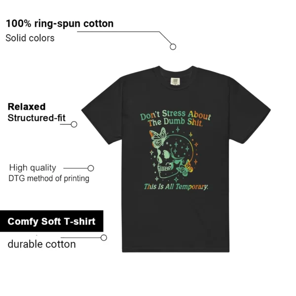 Style Nike SB Dunk Low Tourmaline With This Don't Stress TShirt Features