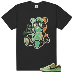 Fake Friends Tee for Nike SB Dunk Low Tourmaline Fans