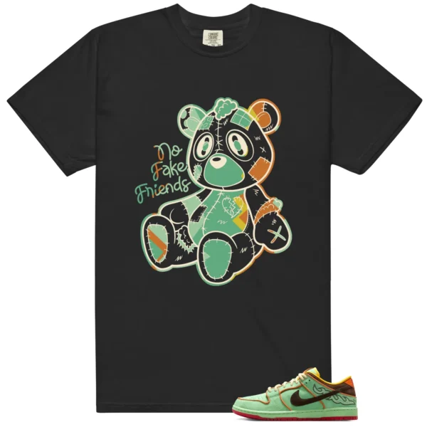 Fake Friends Tee for Nike SB Dunk Low Tourmaline Fans