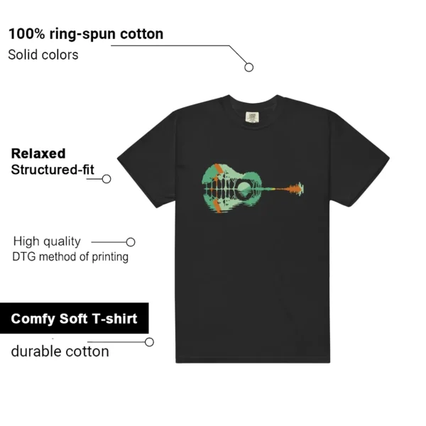 Guitar Shirt for Nike SB Dunk Low Tourmaline Sneaker Features