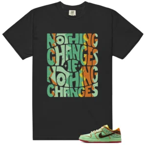 Nike SB Dunk Low Tourmaline Style: Nothing Changes Tee