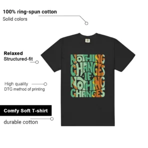 Nike SB Dunk Low Tourmaline Style: Nothing Changes Tee Features