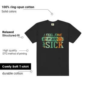 Nike SB Dunk Low Tourmaline Match: Sick Kicks Shirt Features