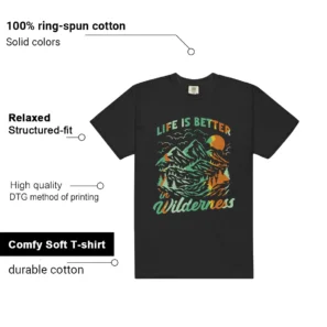 Wilderness Tee - Perfect with Nike SB Dunk Low Tourmaline Features