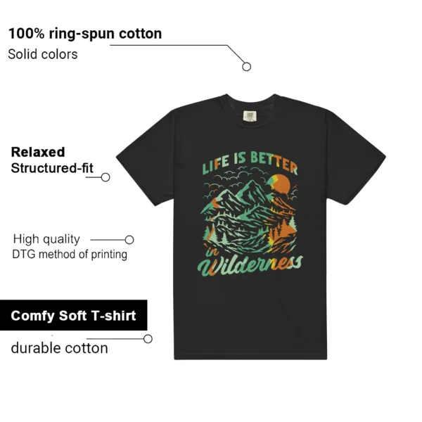 Wilderness Tee - Perfect with Nike SB Dunk Low Tourmaline Features