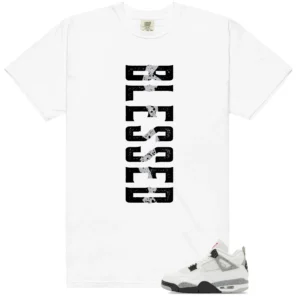 Blessed Tee | White Cement 4s Match shirt
