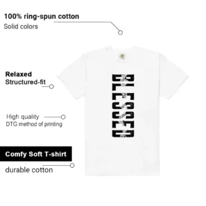 Blessed Tee | White Cement 4s Match shirt Features