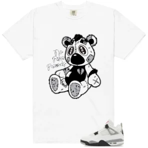 Fake Friends Tee for White Cement 4s Fans